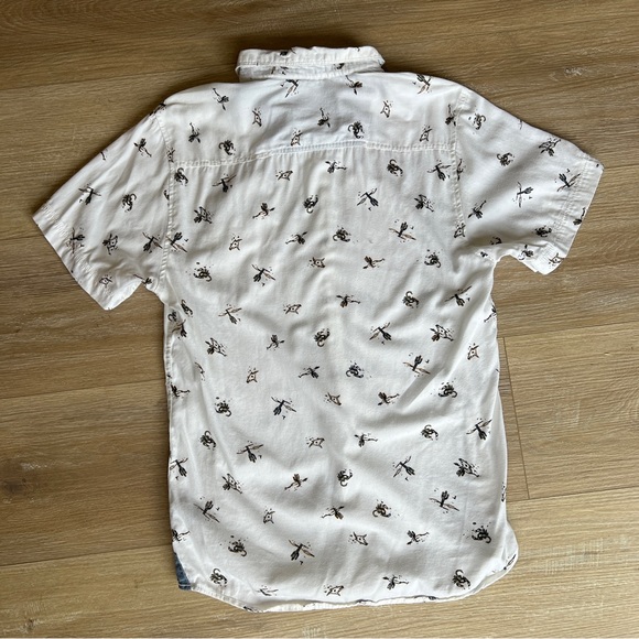 Good Vibes Only Mens Large Button Down - Picture 3 of 5